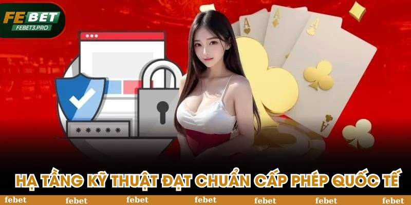 Hạ tầng kỹ thuật đạt chuẩn cấp phép quốc tế